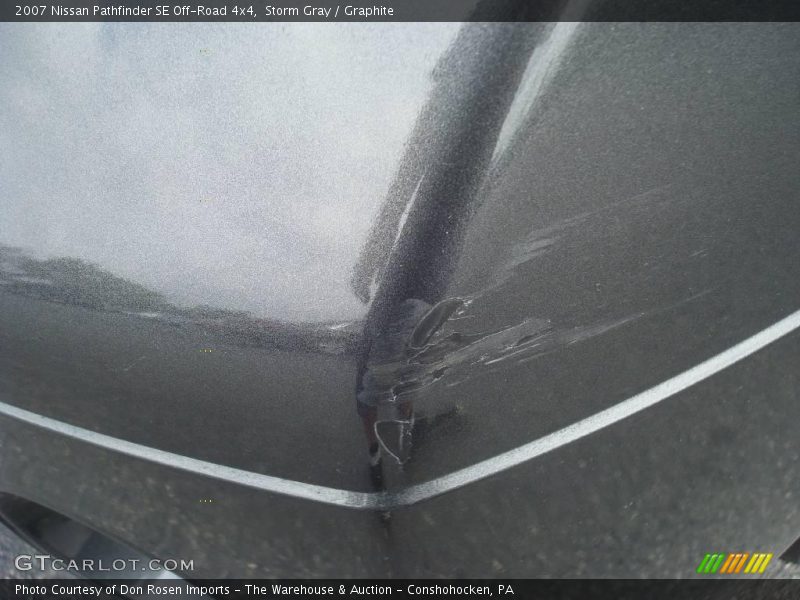 Storm Gray / Graphite 2007 Nissan Pathfinder SE Off-Road 4x4