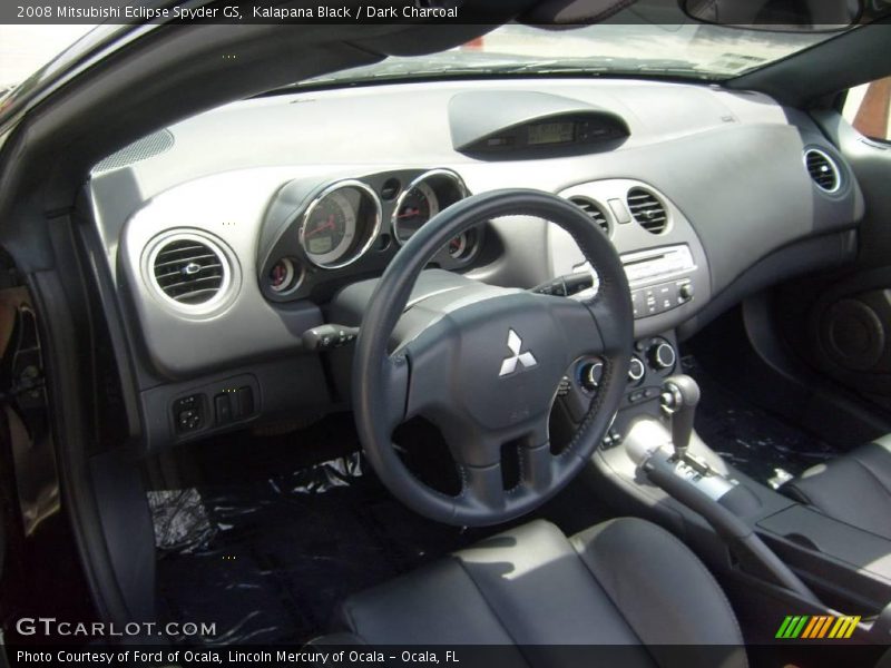 Kalapana Black / Dark Charcoal 2008 Mitsubishi Eclipse Spyder GS