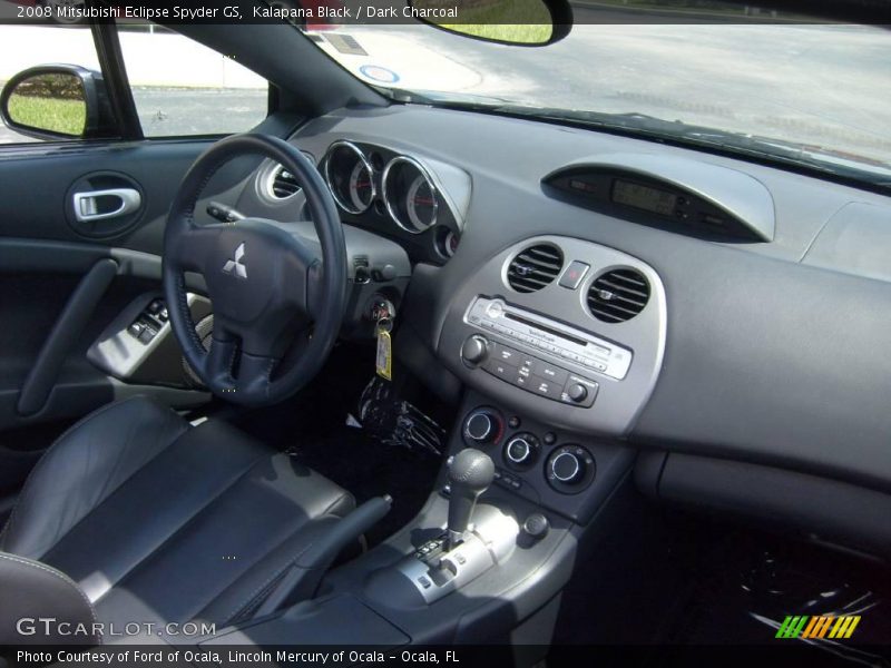 Kalapana Black / Dark Charcoal 2008 Mitsubishi Eclipse Spyder GS