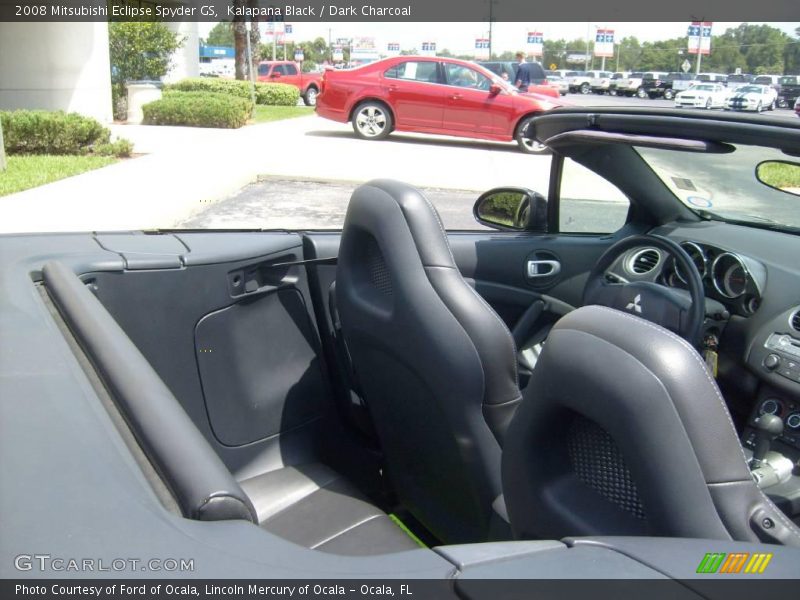 Kalapana Black / Dark Charcoal 2008 Mitsubishi Eclipse Spyder GS