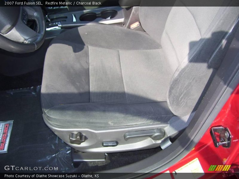 Redfire Metallic / Charcoal Black 2007 Ford Fusion SEL