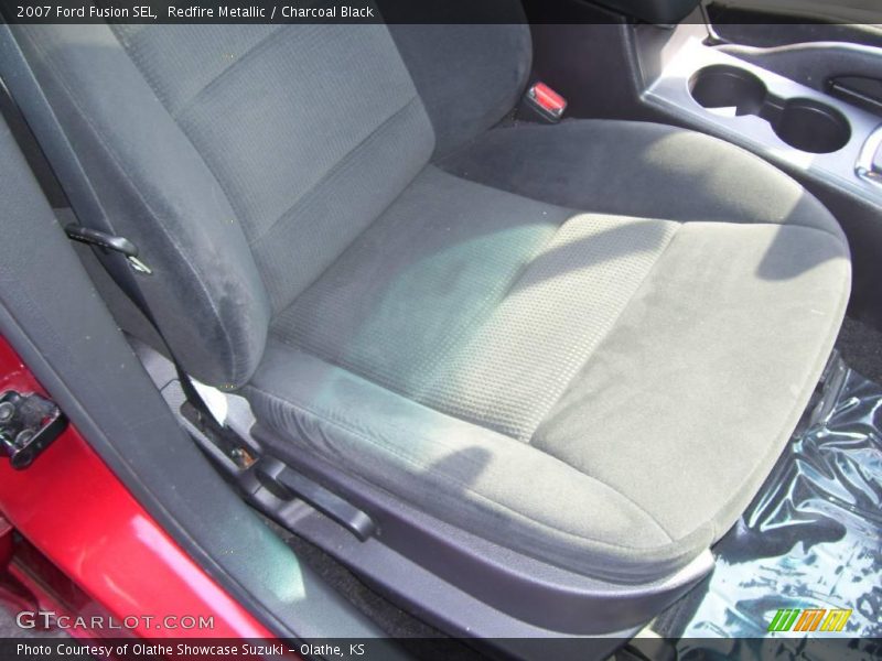 Redfire Metallic / Charcoal Black 2007 Ford Fusion SEL
