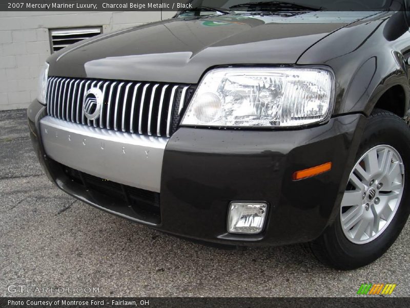 Charcoal Beige Metallic / Black 2007 Mercury Mariner Luxury