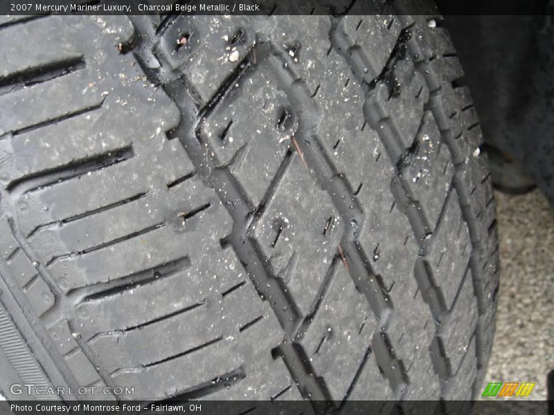 Charcoal Beige Metallic / Black 2007 Mercury Mariner Luxury