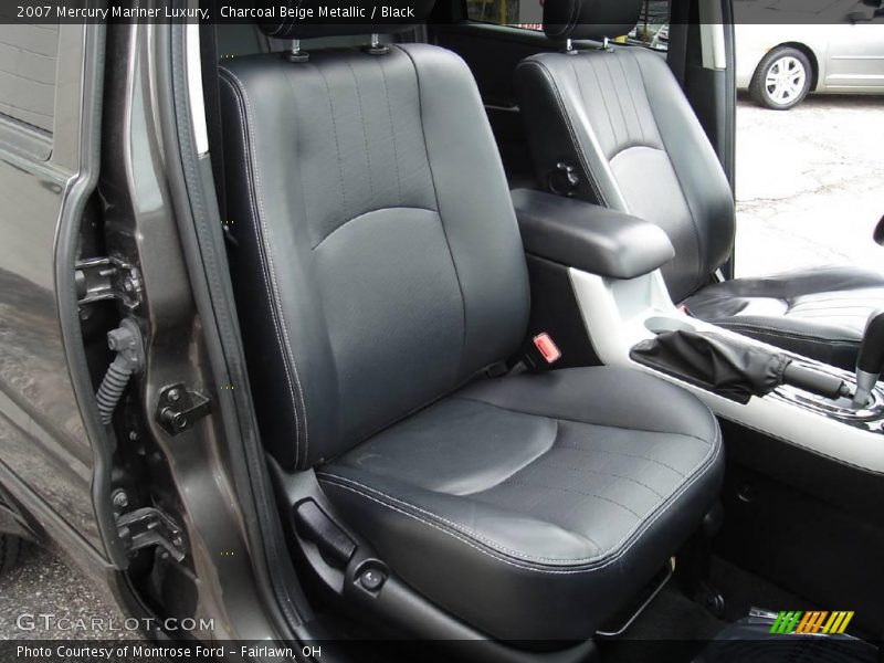 Charcoal Beige Metallic / Black 2007 Mercury Mariner Luxury