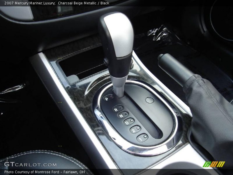 Charcoal Beige Metallic / Black 2007 Mercury Mariner Luxury
