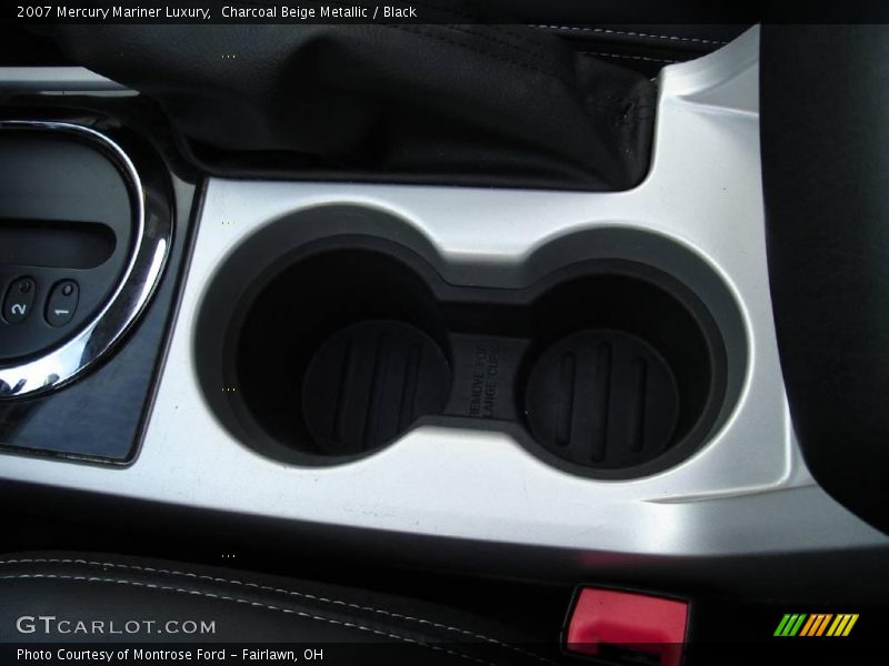 Charcoal Beige Metallic / Black 2007 Mercury Mariner Luxury