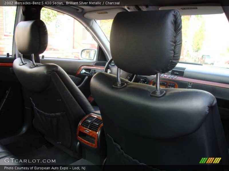 Brilliant Silver Metallic / Charcoal 2002 Mercedes-Benz S 430 Sedan