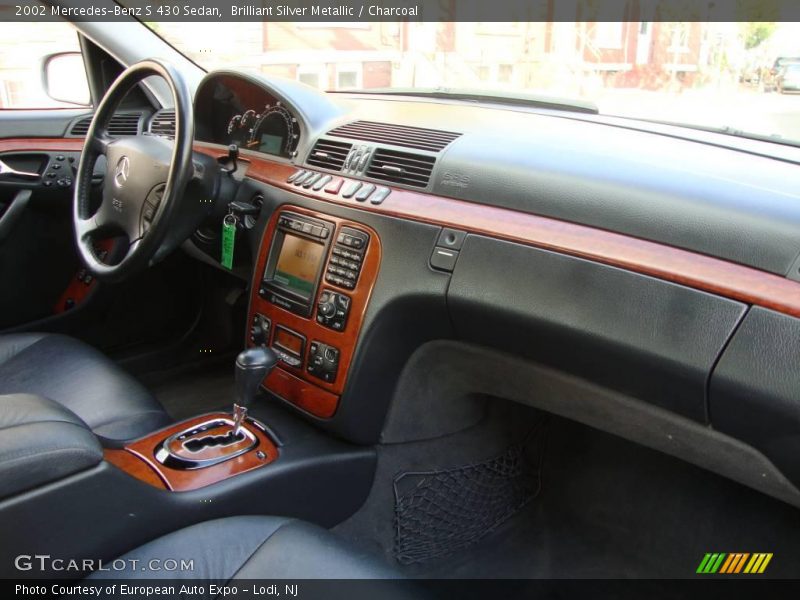 Brilliant Silver Metallic / Charcoal 2002 Mercedes-Benz S 430 Sedan