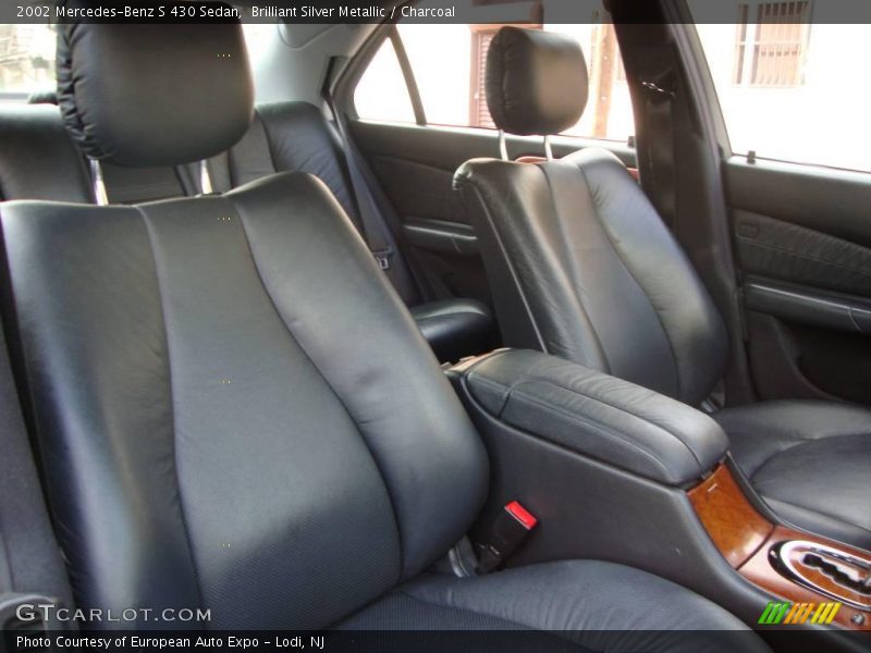 Brilliant Silver Metallic / Charcoal 2002 Mercedes-Benz S 430 Sedan