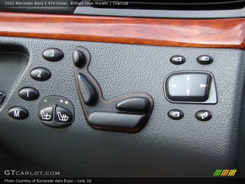 Brilliant Silver Metallic / Charcoal 2002 Mercedes-Benz S 430 Sedan