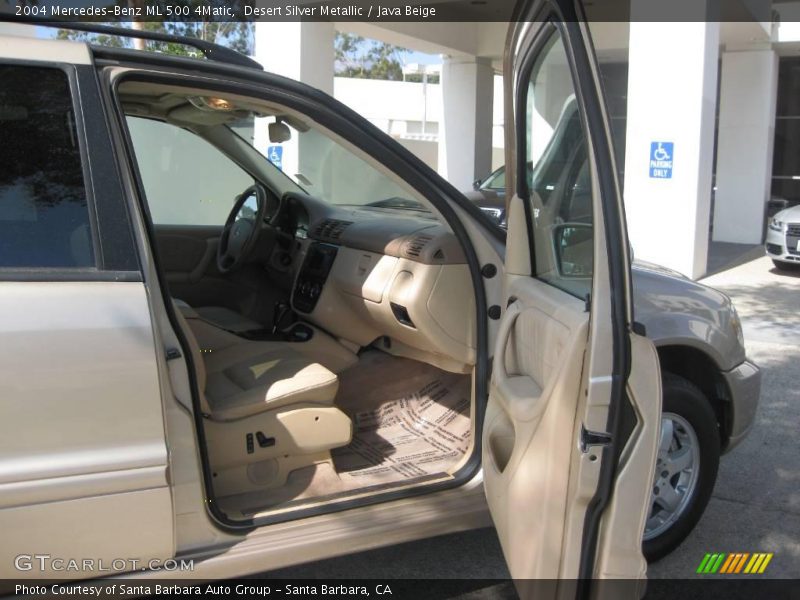 Desert Silver Metallic / Java Beige 2004 Mercedes-Benz ML 500 4Matic
