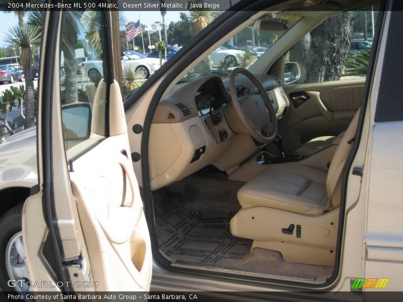Desert Silver Metallic / Java Beige 2004 Mercedes-Benz ML 500 4Matic