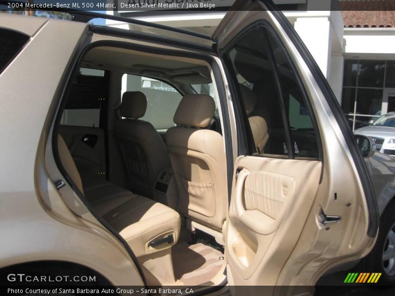Desert Silver Metallic / Java Beige 2004 Mercedes-Benz ML 500 4Matic