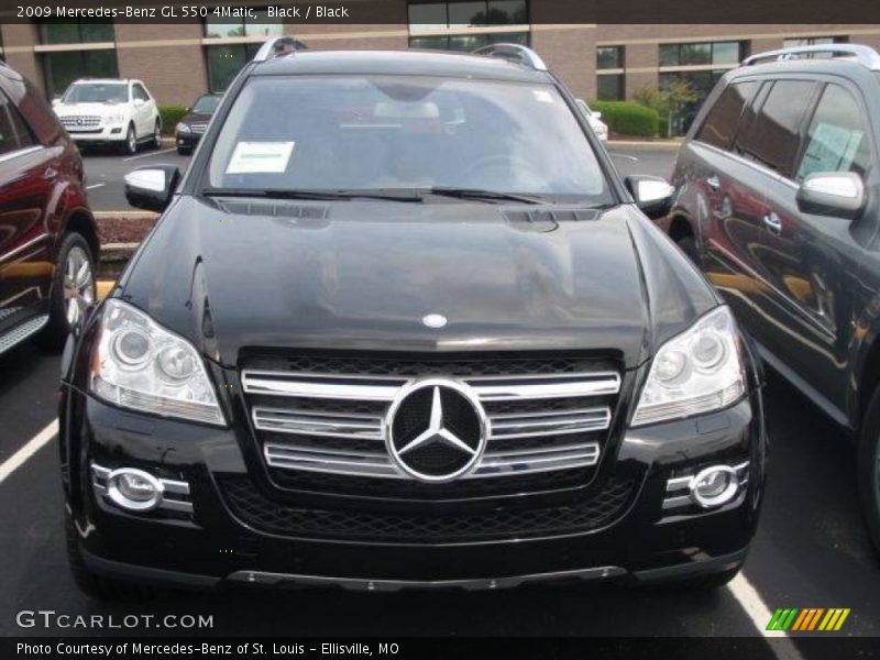 Black / Black 2009 Mercedes-Benz GL 550 4Matic