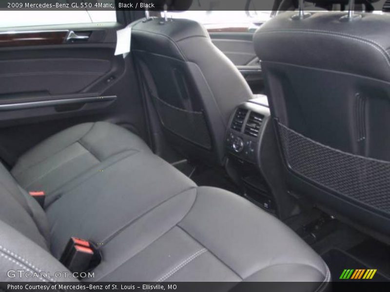 Black / Black 2009 Mercedes-Benz GL 550 4Matic