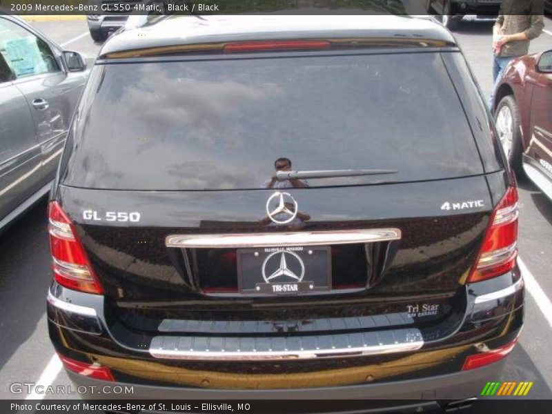 Black / Black 2009 Mercedes-Benz GL 550 4Matic