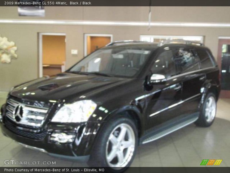 Black / Black 2009 Mercedes-Benz GL 550 4Matic