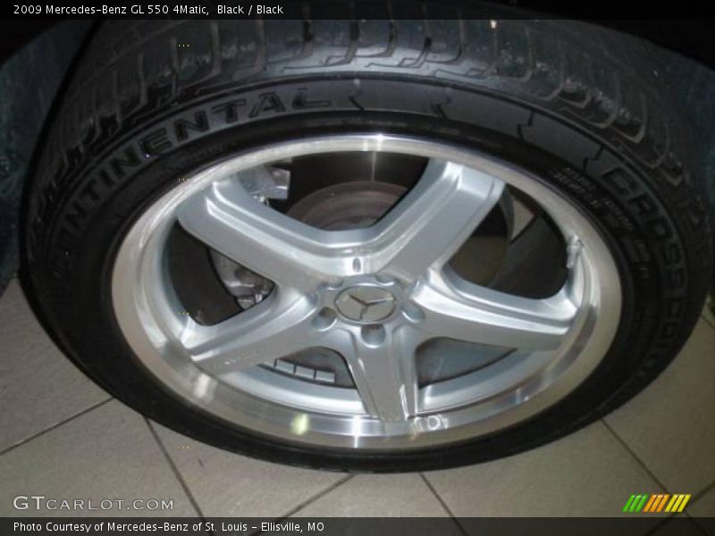 Black / Black 2009 Mercedes-Benz GL 550 4Matic