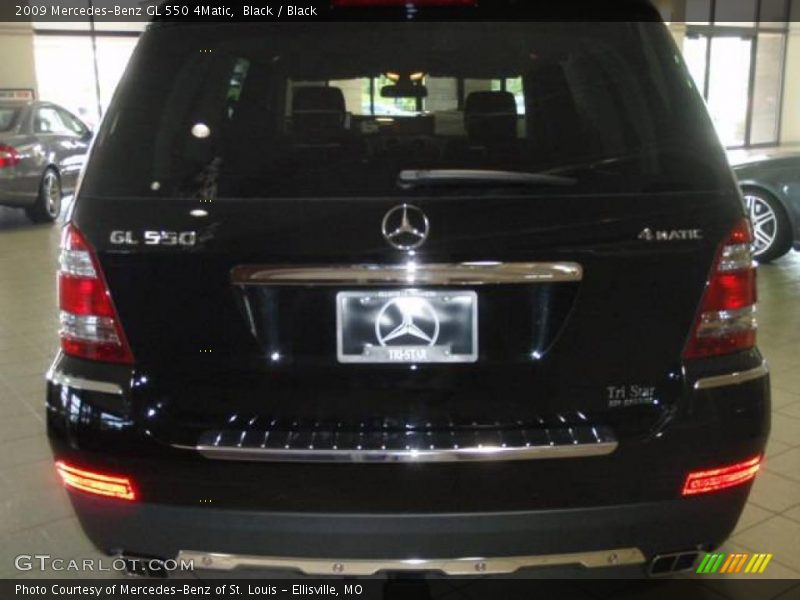 Black / Black 2009 Mercedes-Benz GL 550 4Matic