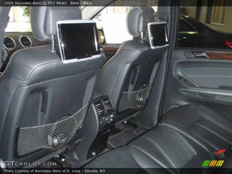 Black / Black 2009 Mercedes-Benz GL 550 4Matic