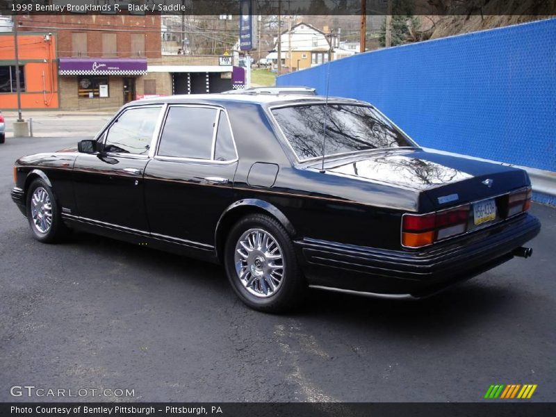 Black / Saddle 1998 Bentley Brooklands R