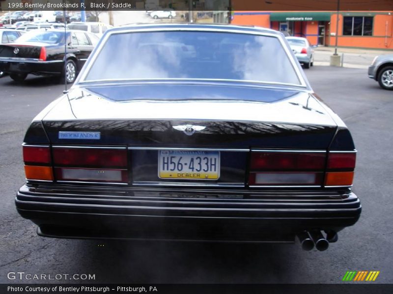 Black / Saddle 1998 Bentley Brooklands R