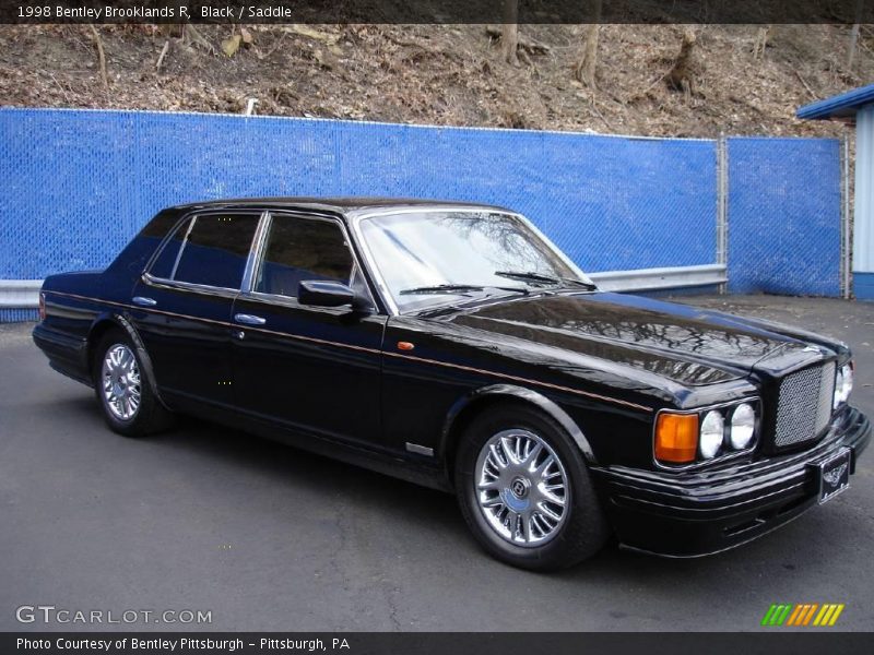 Black / Saddle 1998 Bentley Brooklands R