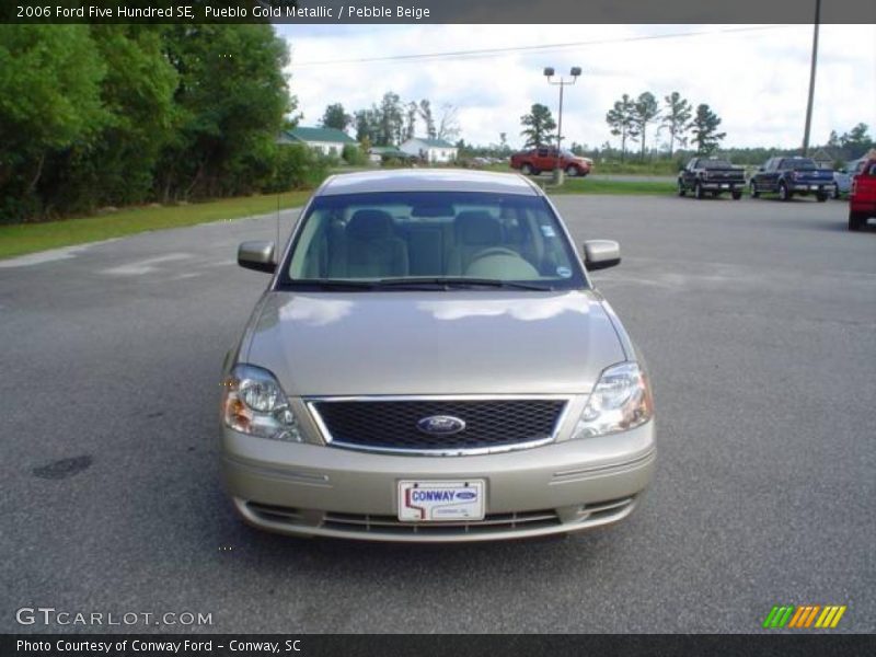 Pueblo Gold Metallic / Pebble Beige 2006 Ford Five Hundred SE