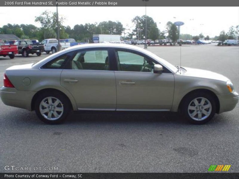 Pueblo Gold Metallic / Pebble Beige 2006 Ford Five Hundred SE