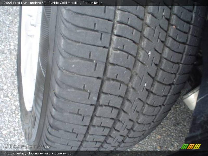 Pueblo Gold Metallic / Pebble Beige 2006 Ford Five Hundred SE