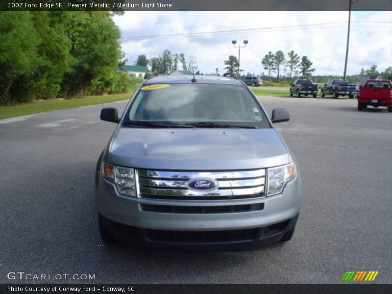 Pewter Metallic / Medium Light Stone 2007 Ford Edge SE