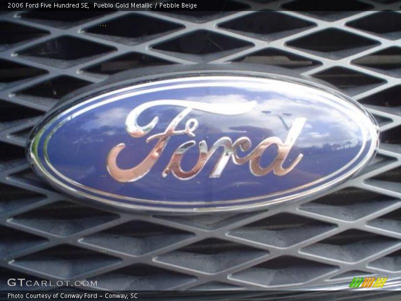 Pueblo Gold Metallic / Pebble Beige 2006 Ford Five Hundred SE