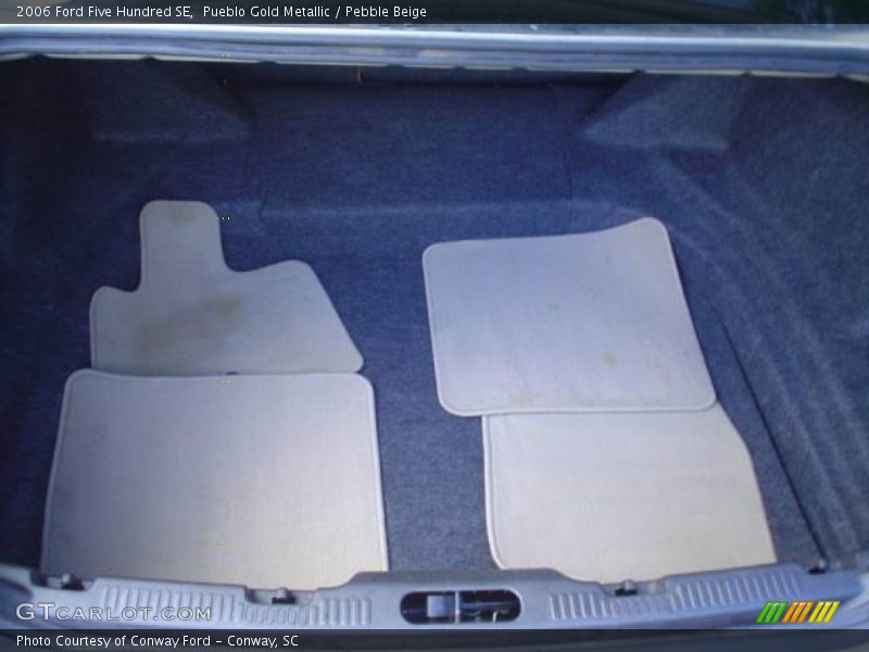 Pueblo Gold Metallic / Pebble Beige 2006 Ford Five Hundred SE