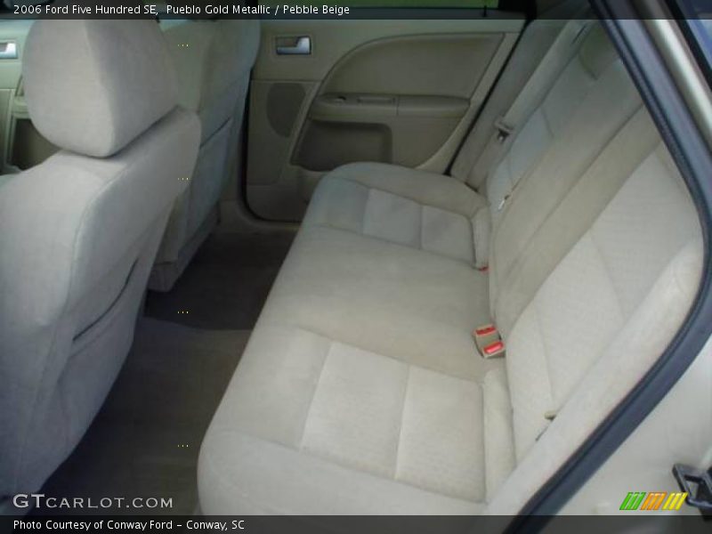 Pueblo Gold Metallic / Pebble Beige 2006 Ford Five Hundred SE