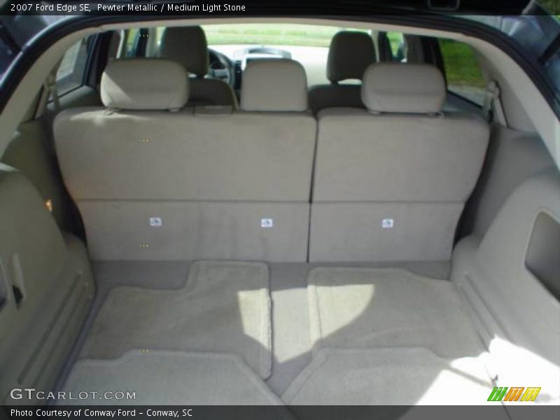 Pewter Metallic / Medium Light Stone 2007 Ford Edge SE