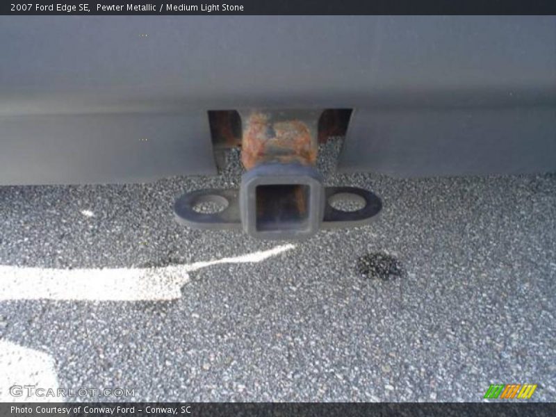 Pewter Metallic / Medium Light Stone 2007 Ford Edge SE