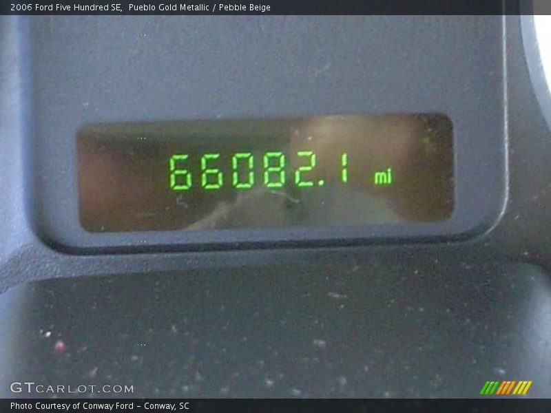 Pueblo Gold Metallic / Pebble Beige 2006 Ford Five Hundred SE