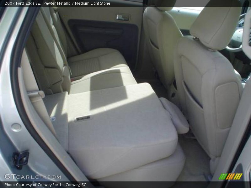 Pewter Metallic / Medium Light Stone 2007 Ford Edge SE