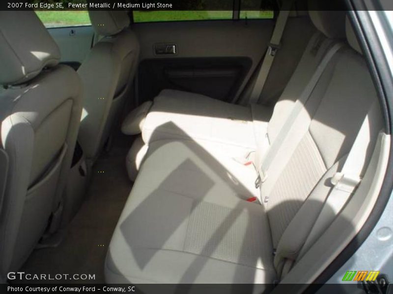 Pewter Metallic / Medium Light Stone 2007 Ford Edge SE