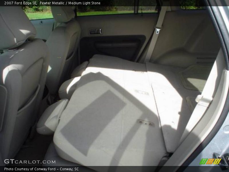 Pewter Metallic / Medium Light Stone 2007 Ford Edge SE