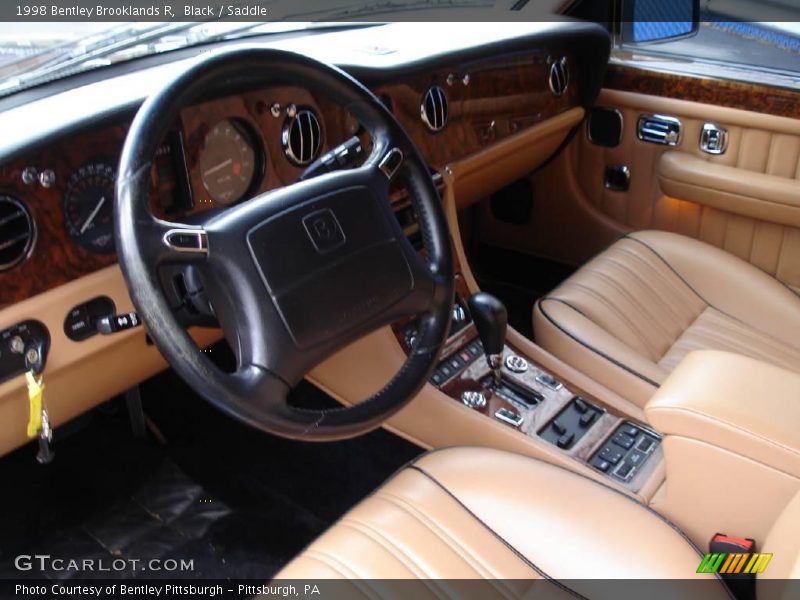 Black / Saddle 1998 Bentley Brooklands R