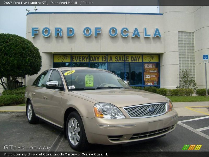 Dune Pearl Metallic / Pebble 2007 Ford Five Hundred SEL