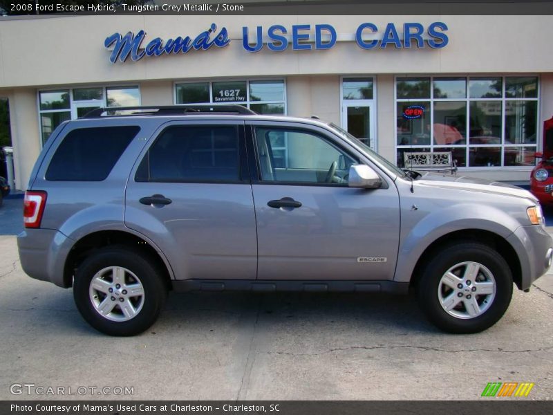 Tungsten Grey Metallic / Stone 2008 Ford Escape Hybrid
