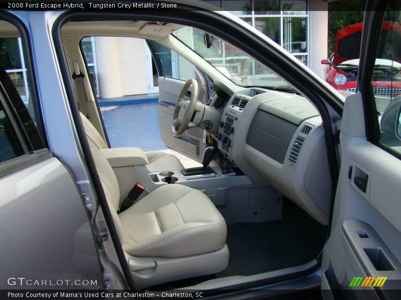 Tungsten Grey Metallic / Stone 2008 Ford Escape Hybrid