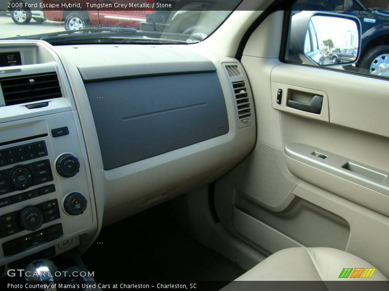 Tungsten Grey Metallic / Stone 2008 Ford Escape Hybrid