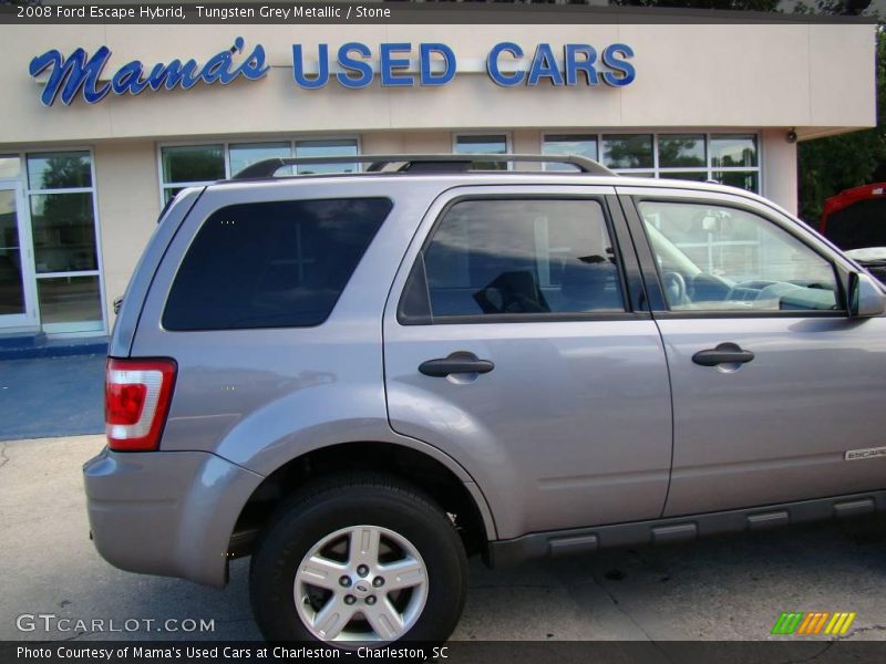 Tungsten Grey Metallic / Stone 2008 Ford Escape Hybrid