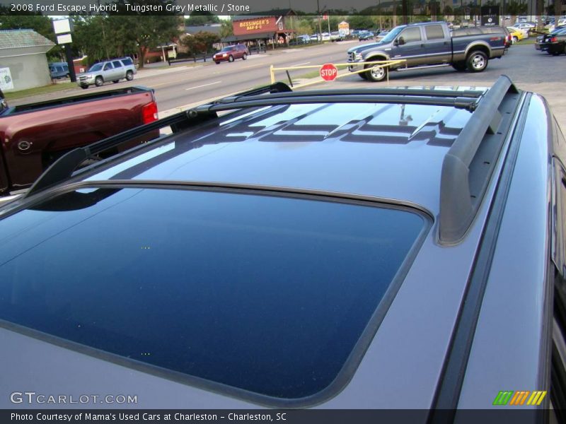 Tungsten Grey Metallic / Stone 2008 Ford Escape Hybrid