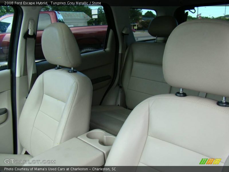 Tungsten Grey Metallic / Stone 2008 Ford Escape Hybrid