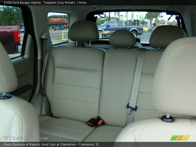 Tungsten Grey Metallic / Stone 2008 Ford Escape Hybrid